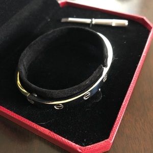 Stainless steel size 19 bracelet